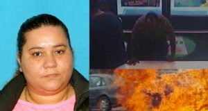 Mom Sets Daughter's Alleged Molester On Fire